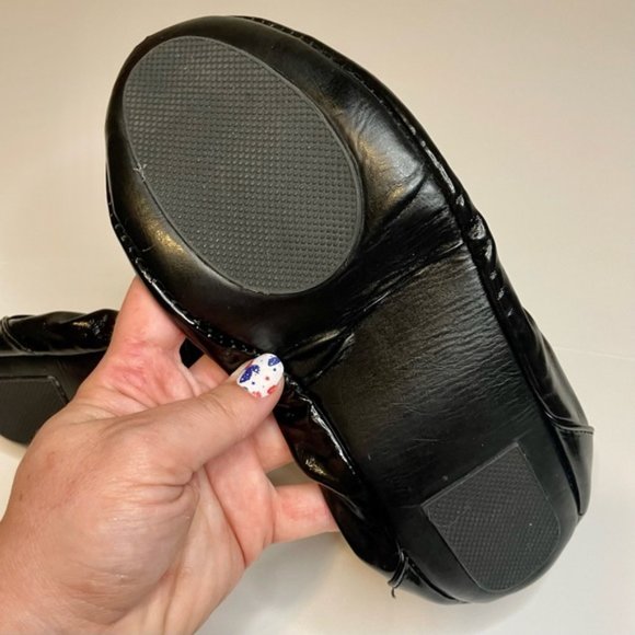 Black Luxury Travel Flats | Size Medium (8/9) | NWOT | *FREE WITH PURCHASE!* - Picture 4 of 11